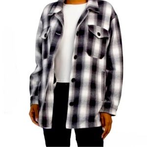 Lucky Brand Plaid Shacket